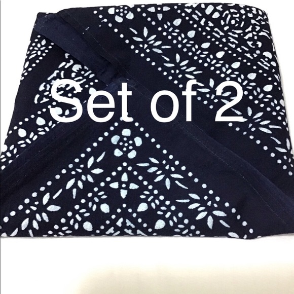Handmade Accessories - NEW Hand-dyed Set of 2 Bandana Face Mask Covers